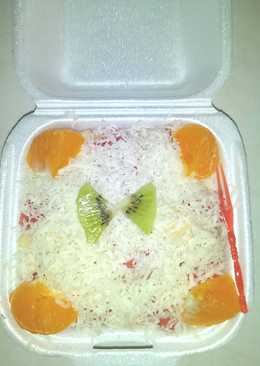 Salad buah simple (no jelly)