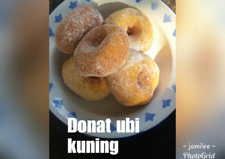 resep masakan Donat ubi kuning