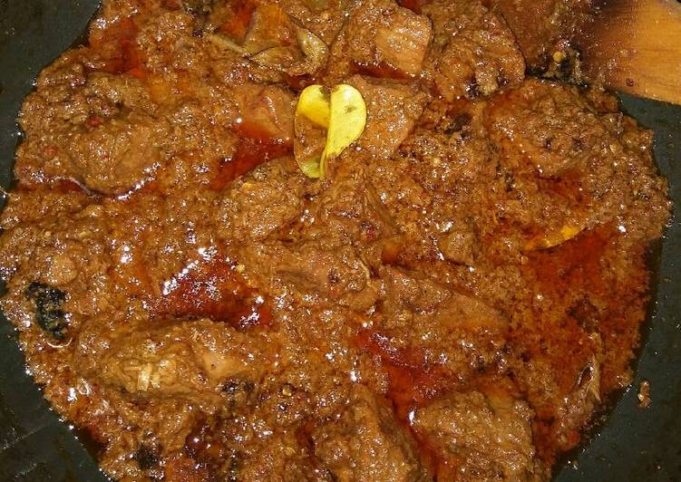 resep makanan Rendang Padang