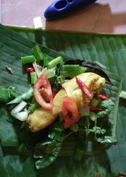Pepes ayam kemangi