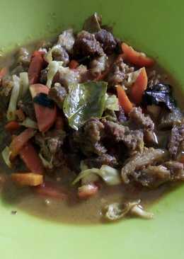 Tongseng daging cemiwiwww..(simpel gak ribet)