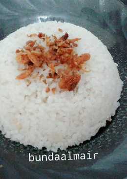 Nasi uduk magicom mudah & enak
