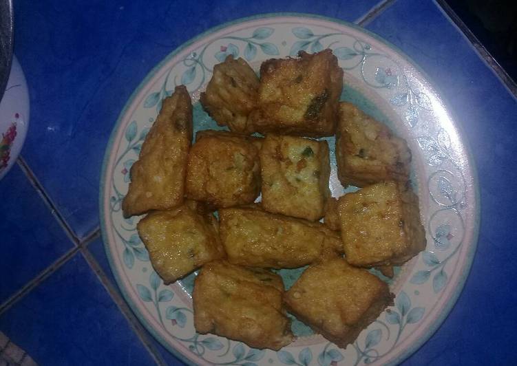 resep lengkap untuk Udang Tahu Kukus Goreng ala NR