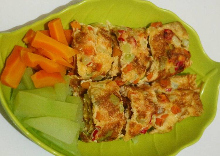 Omlete sayur simpel #Bikin RamadanBerkesan