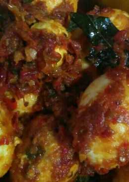 Balado Telur Ayam Bulat