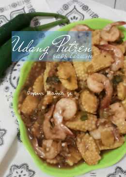 Udang putren saos tiram