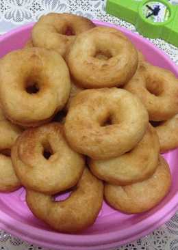 Donat Tape Singkong Tanpa Telur