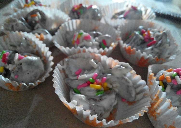 gambar untuk resep makanan Chocolate corn flake cookies