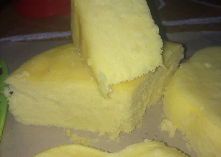 resep makanan Bolu tape kukus