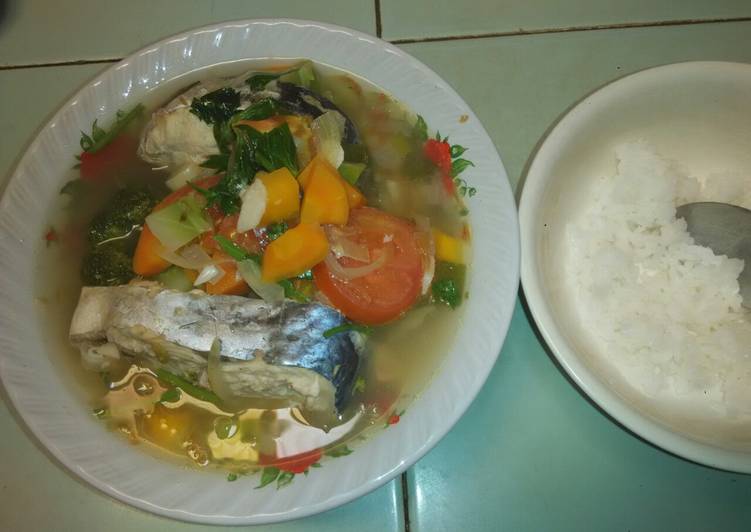 resep Sop Ikan Tenggiri