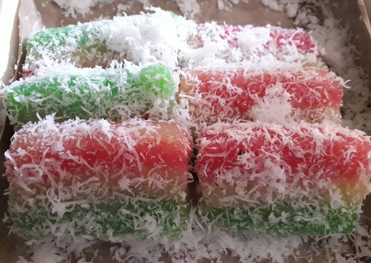 Singkong lapis pelangi(godeblag pelangi)