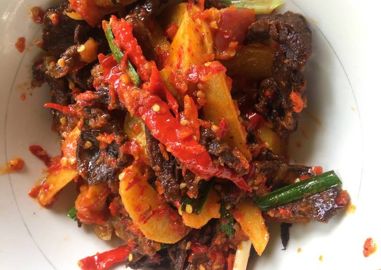 gambar untuk cara membuat Daging Empal Balado