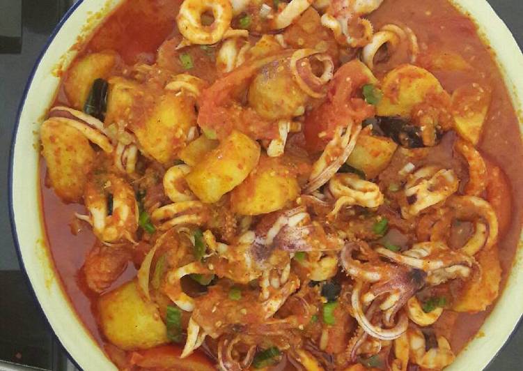 resep Cumi Asam Manis Pedas Jawa Sunda Padang