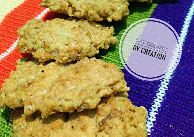 Resep Oat cookies Kiriman dari dheeyandy