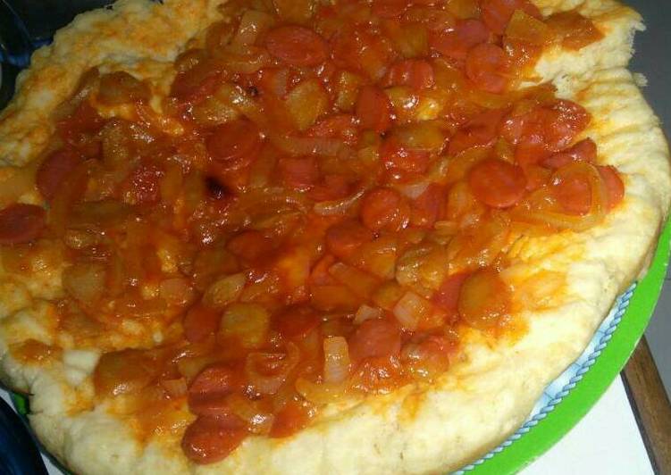 Resep Pizza teplon simple irit Karya Nur Amalina Dwi A