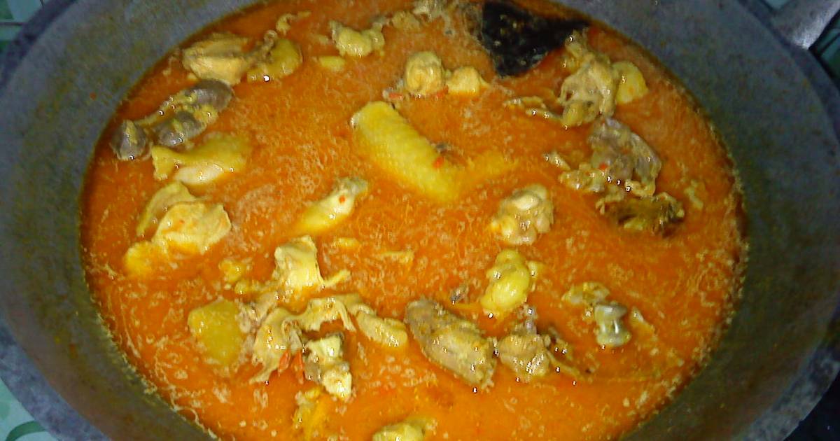 Resep Opor ayam kampung ala febria lili