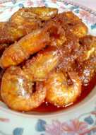 Sambal Tumis Udang Galah