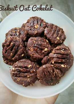 27.#Biskuit Oat Cokelat (no oven)#