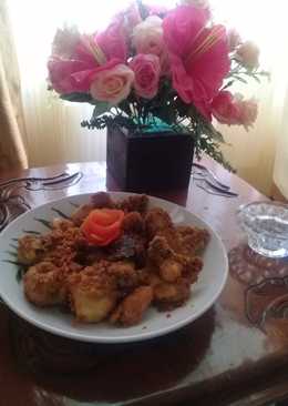 Ayam goreng kremes home made