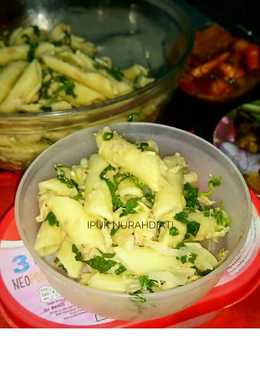 Penne Saus Tuna Bayam