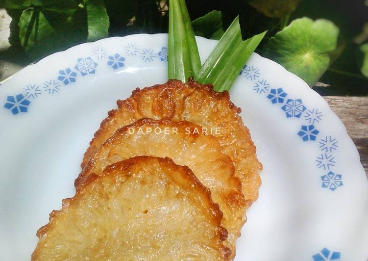 resep lengkap untuk Kue Cucur Gula Merah