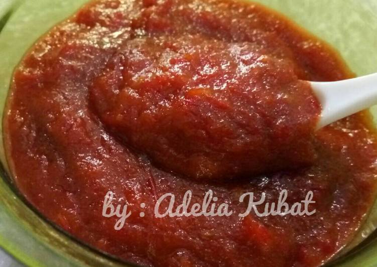 bahan dan cara membuat Sambal Terasi Lamongan