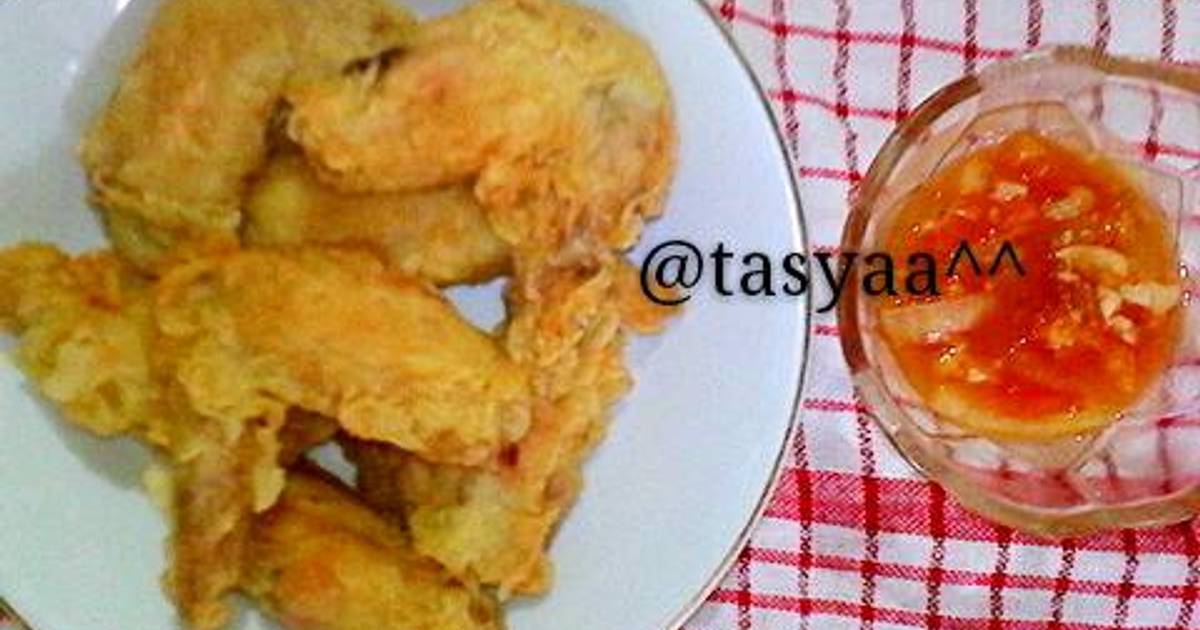  Resep  Ayam Crispy Cocol  Saos AsemManis oleh Tasyaa Cookpad