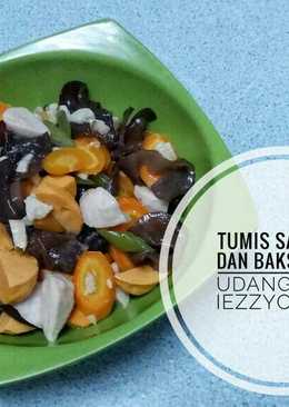 Tumis Sayuran dan Bakso Ikan Udang Cumi