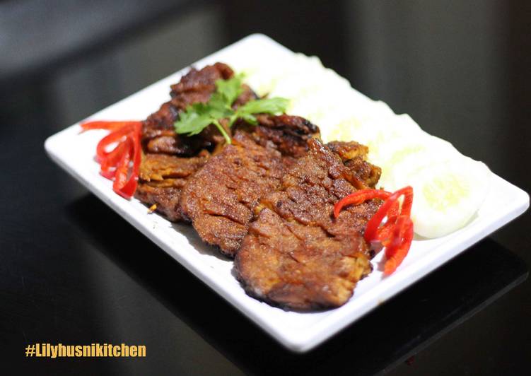 gambar untuk resep makanan Empal daging / gepuk manis