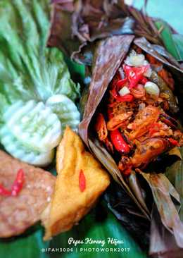 Pepes Kerang Hijau