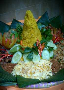  Cara  menghias tumpeng  25 resep Cookpad