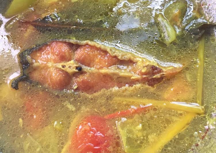 gambar untuk resep Sop palumara (ikan patin & tidak pedas) - Menu anak2