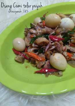 Oseng Cumi Telur Puyuh #ketopad_cp_seafood