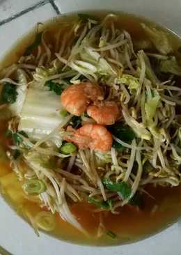 Sayur balap / lontong balap