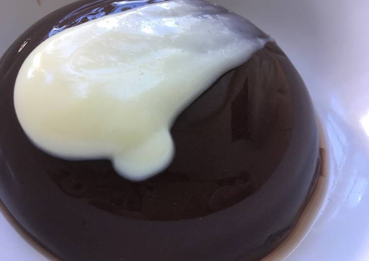 resep Puding cokelat ala mba Lis Achmady