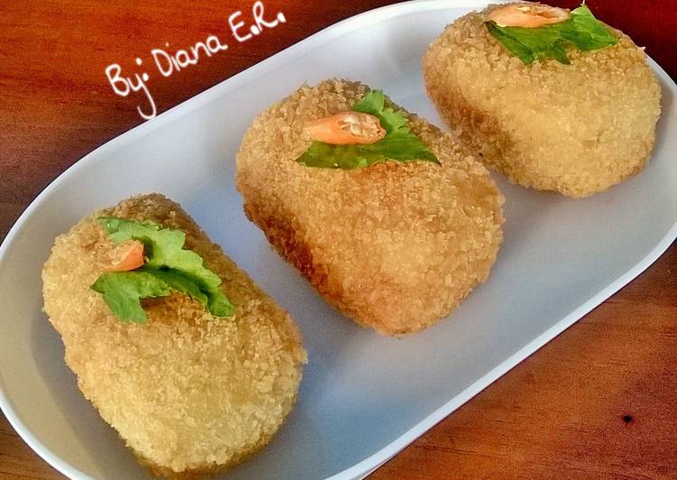 resep lengkap untuk Kroket Kentang