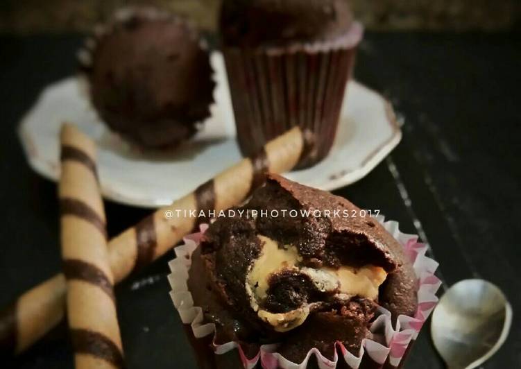 Resep Muffin Choco Peanut Butter - Tika Hadyanti