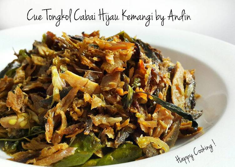 Resep Cue Tongkol Cabai Hijau Kemangi - Andin's Kitchen