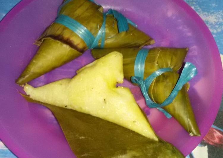 resep masakan Lupis segi tiga gurihhh