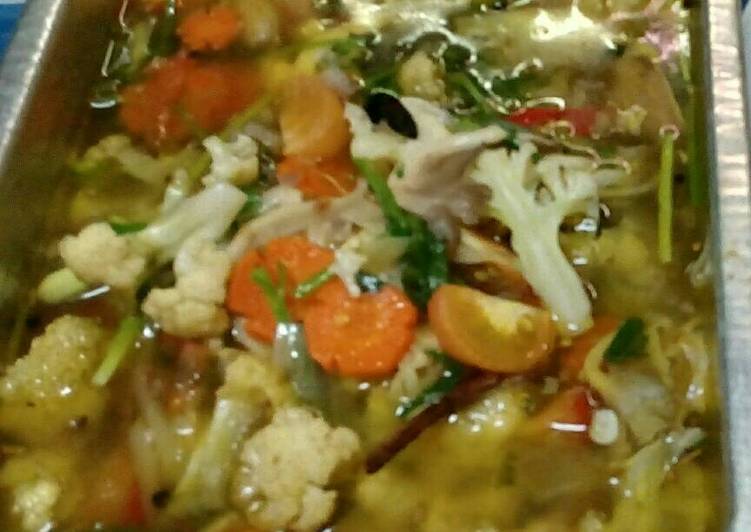 resep makanan Sup sayur campur ala melayu