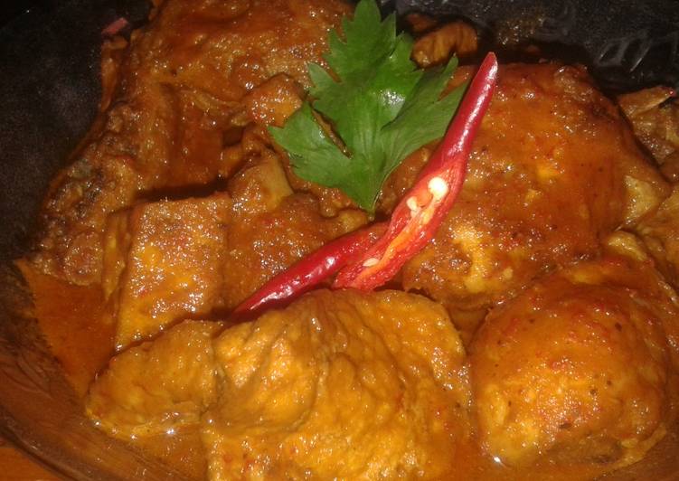 gambar untuk resep Ayam+TaHu Bumbu BaLi