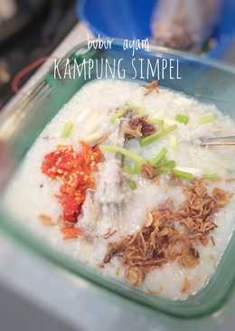 Bubur Ayam kampung simpel