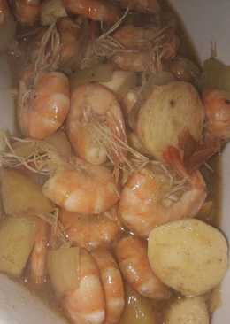 Udang mentega mix