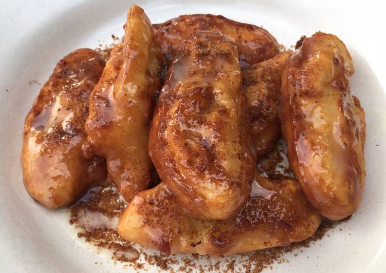 resep makanan Pisang Goreng Palm Sugar