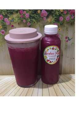 Diet Juice Pomelo Purple Cabbage Orange Lemon