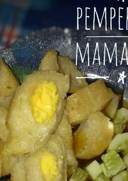 Pempek lenjer & kapal selam tanpa ikan