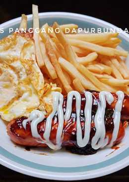 Sosis Panggang (ide menu sarapan)