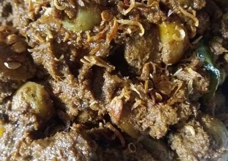 cara membuat Rendang Daging Sapi