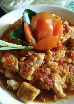 Rica-rica tahu ayam