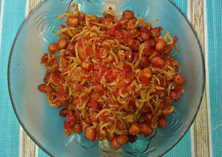 Resep Sambal lado teri nasi dan kacang - Putri Dwi Mulyawan